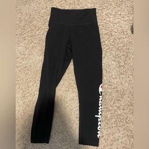 black champion leggings
